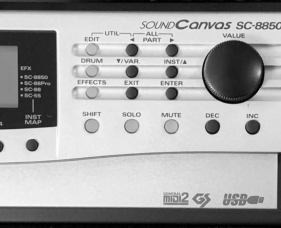 MIDIファイル, GM, GS, XG